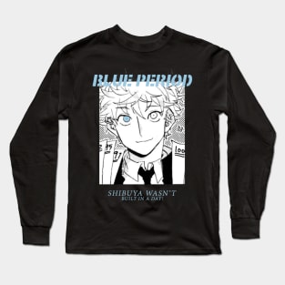 Blue Period ''SHIBUYA'' Manga Long Sleeve T-Shirt